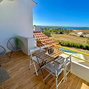 Aldeia De Marim, Ohao, Portugal, Meerblick Olhão